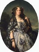 Franz Xaver Winterhalter, Portrait of Sophia Alexandrovna Radziwill